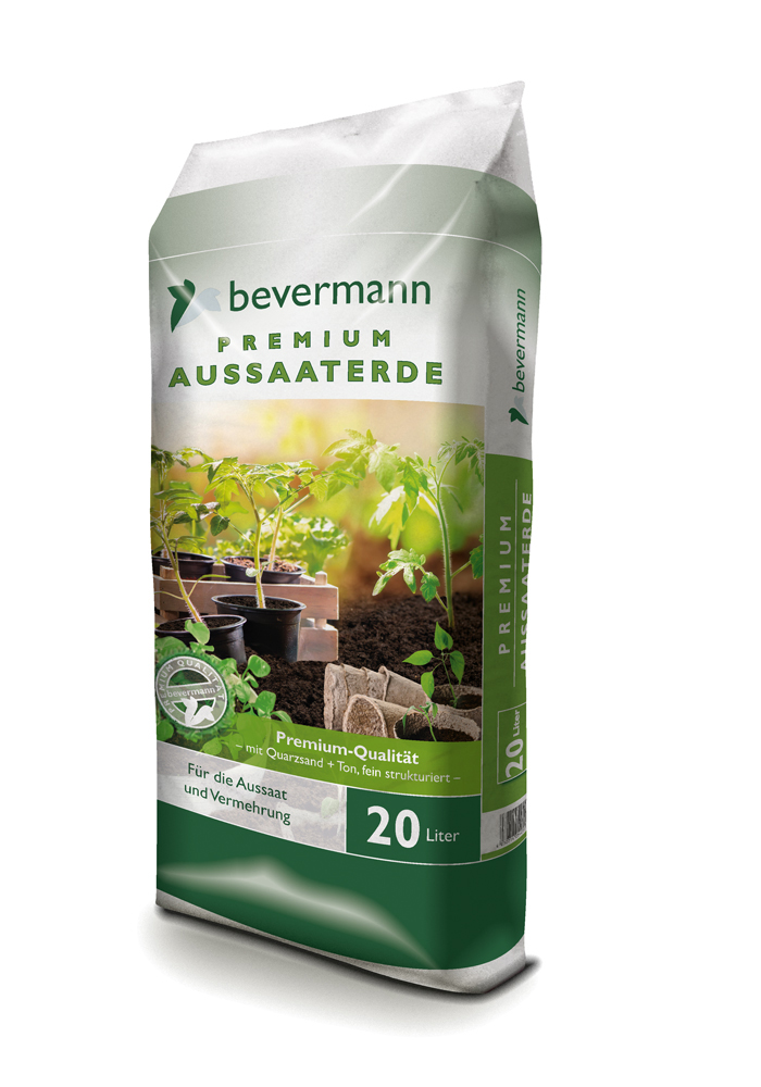 Bevermann Premium Aussaaterde 20 Liter im Sack