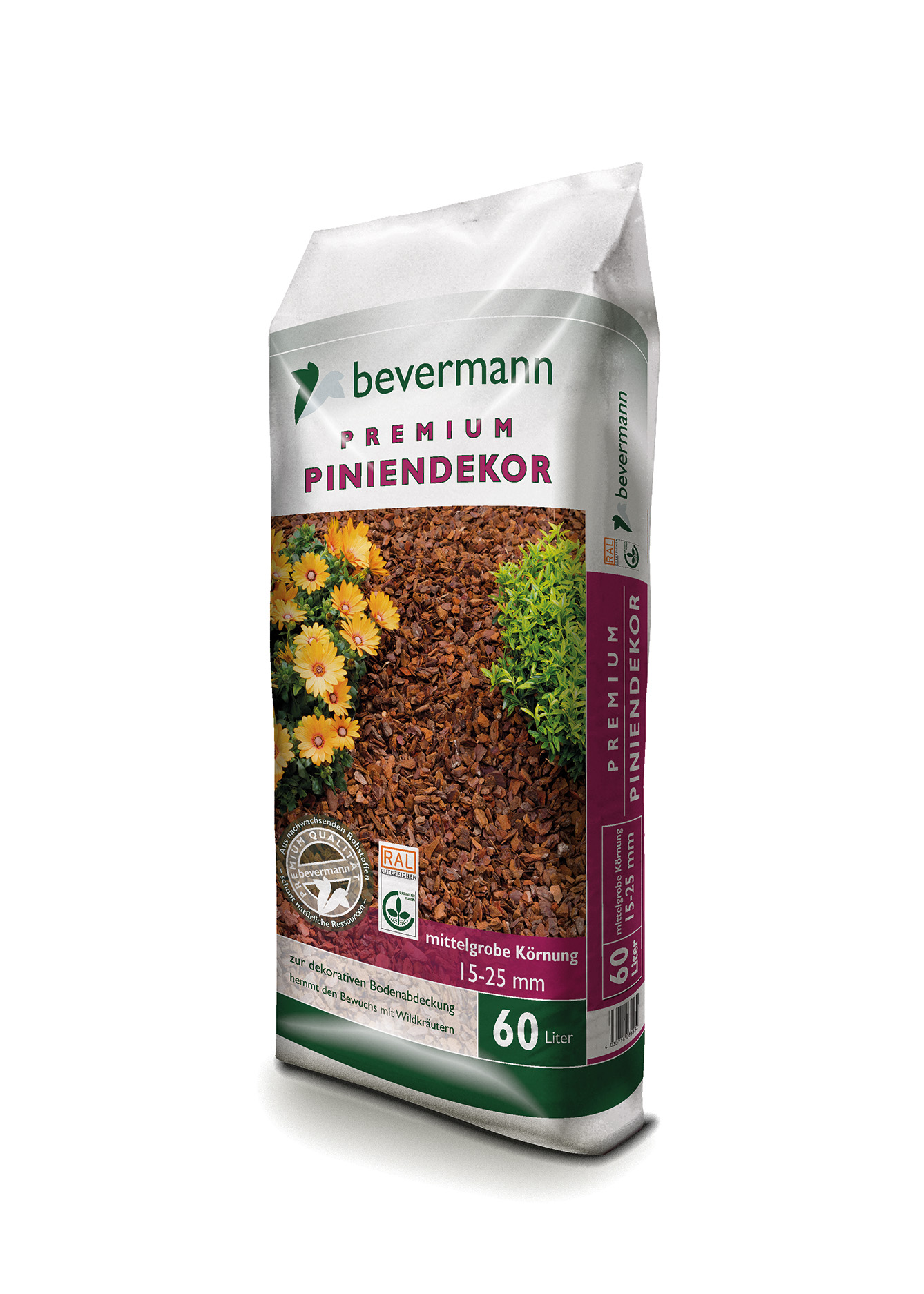 Bevermann Premium Piniendekor 15-25mm 60L