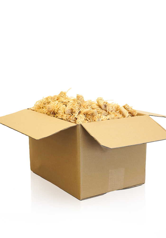 Holzwolle Anzünder in der 5kg Box von Bevermann Brennstoffe