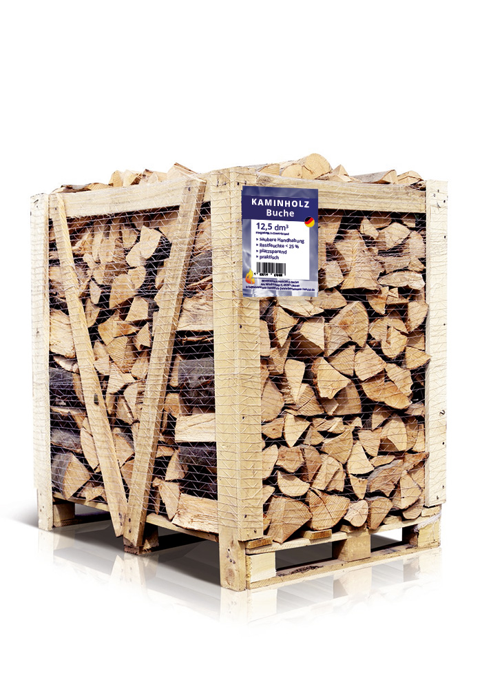 Kaminholz Buchenholz Raummeter von Bevermann Brennstoffe