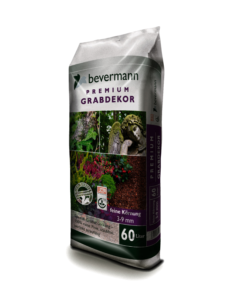 Bevermann Premium Grabdekor Pinie 3–9 mm